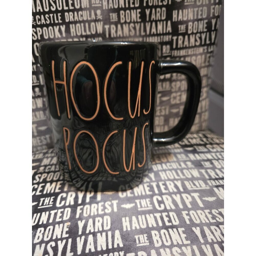 NWT Rae Dunn Magenta Hocus Pocus Halloween coffee mug
